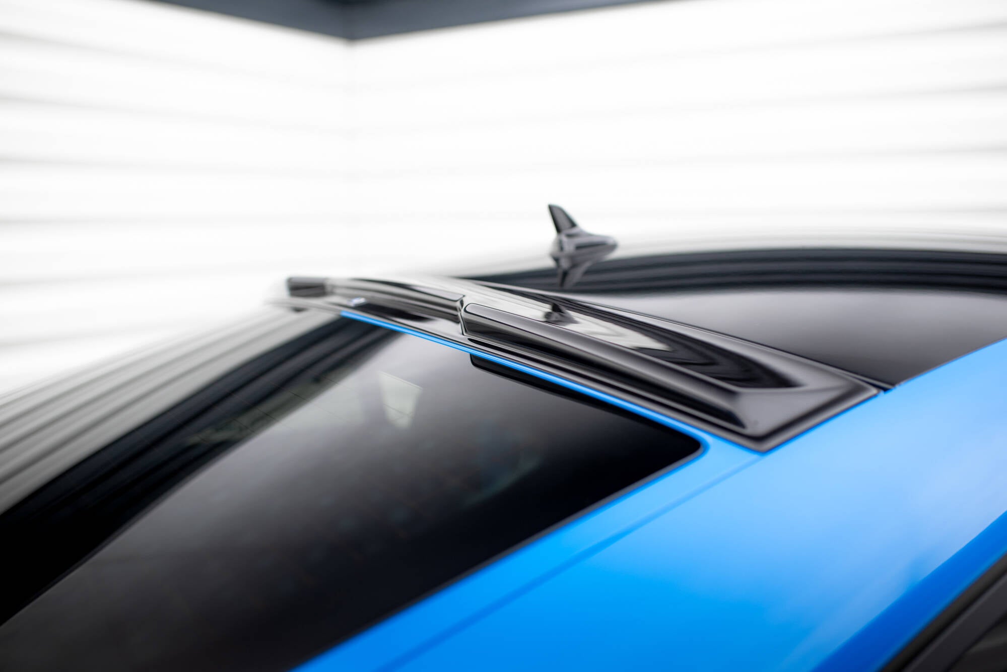 Maxton Design Heckscheiben Spoiler passend für Audi TT S / TT S-Line 8S Facelift schwarz Hochglanz