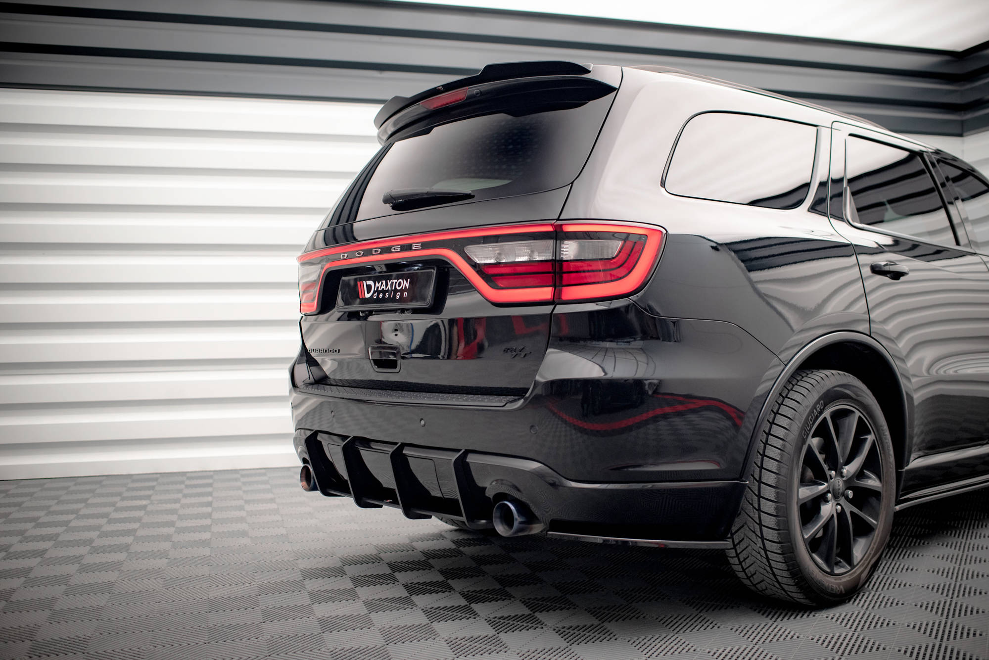Maxton Design Street Pro Heckschürze V.2 passend für Dodge Durango RT Mk3