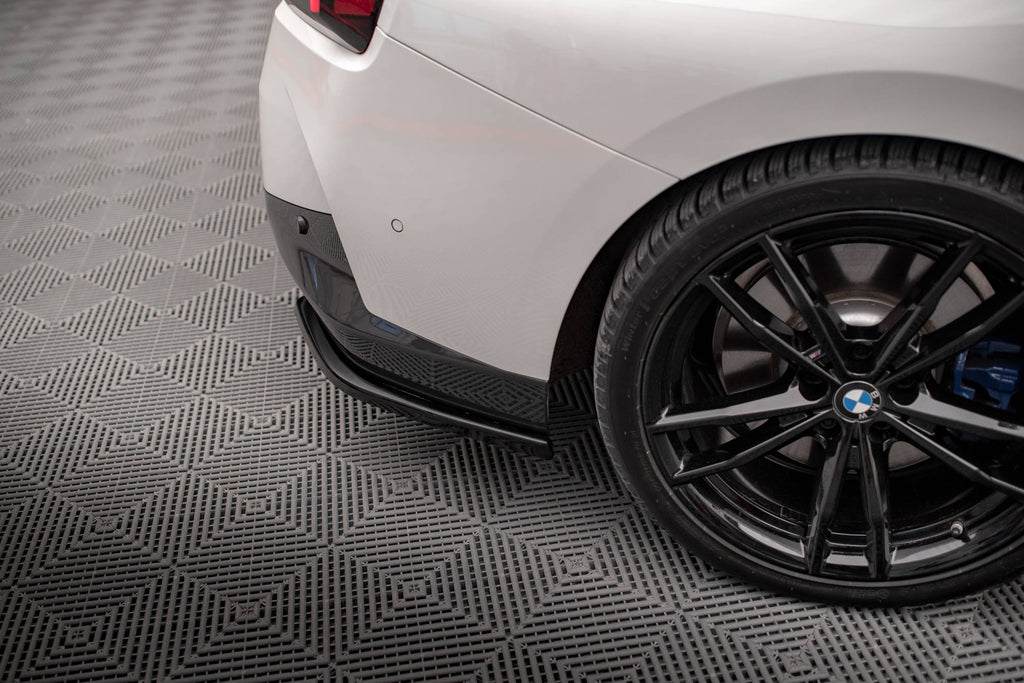 Maxton Design Heck Ansatz Flaps Diffusor V.2 passend für BMW 2 Coupe M-Paket G42 schwarz Hochglanz