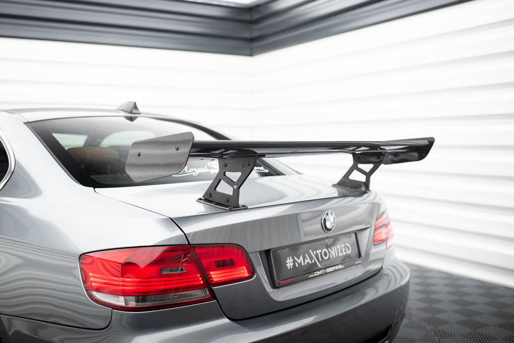 Maxton Design Carbon Spoiler With Internal Brackets Uprights BMW 3er / M3 Coupe E92 für BMW 3er E92