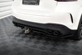 Maxton Design Street+ Mittlerer Diffusor RACE passend für Mercedes-AMG GLE 53 / 63 W167 / W167 Facelift schwarz Hochglanz