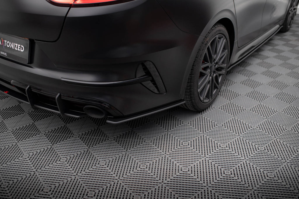 Maxton Design Street Pro Heck Ansatz Flaps Diffusor passend für Kia Proceed GT Mk1 Facelift