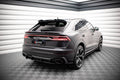 Maxton Design Street+ Seitenschweller Leisten passend für Audi RSQ8 Mk1 schwarz Hochglanz