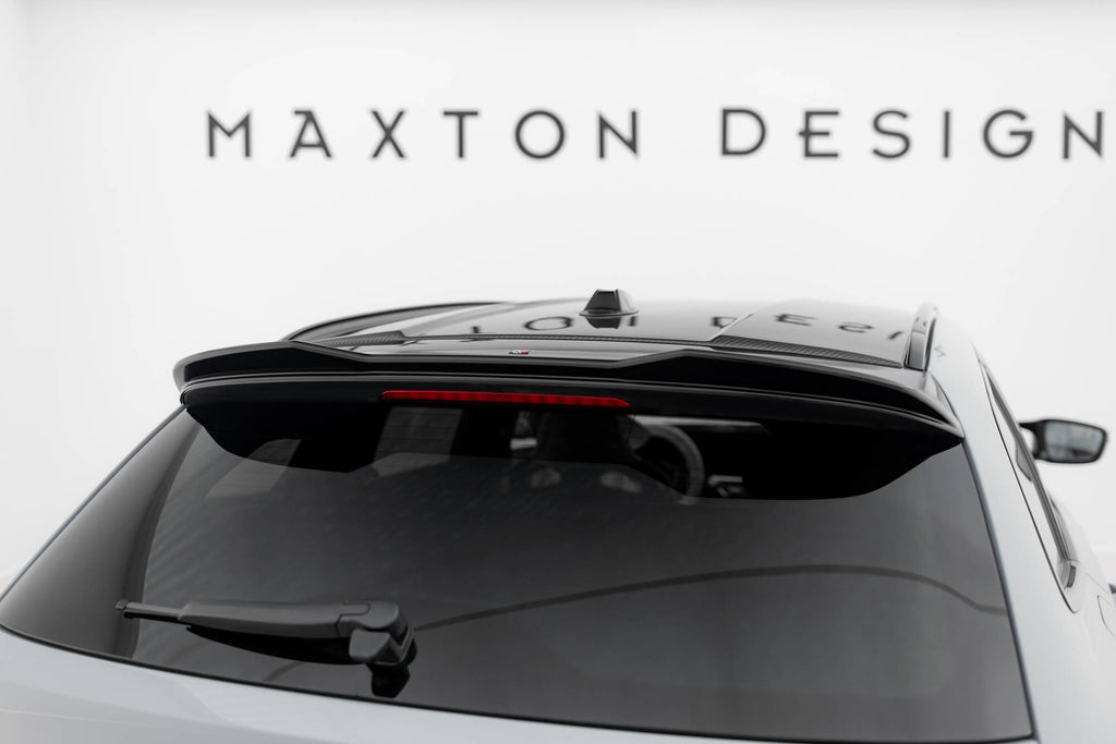 Maxton Design Spoiler CAP 3D passend für BMW 3er Standard / M340 / M-Paket / M3 Touring G21 / G81 schwarz Hochglanz