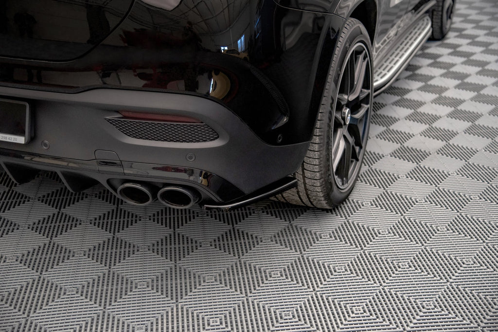 Maxton Design Heck Ansatz Flaps Diffusor passend für Mercedes-AMG GLE 53 Coupe C167 / C167 Facelift schwarz Hochglanz