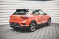 Maxton Design Spoiler CAP passend für VW T-Roc Mk1 schwarz Hochglanz