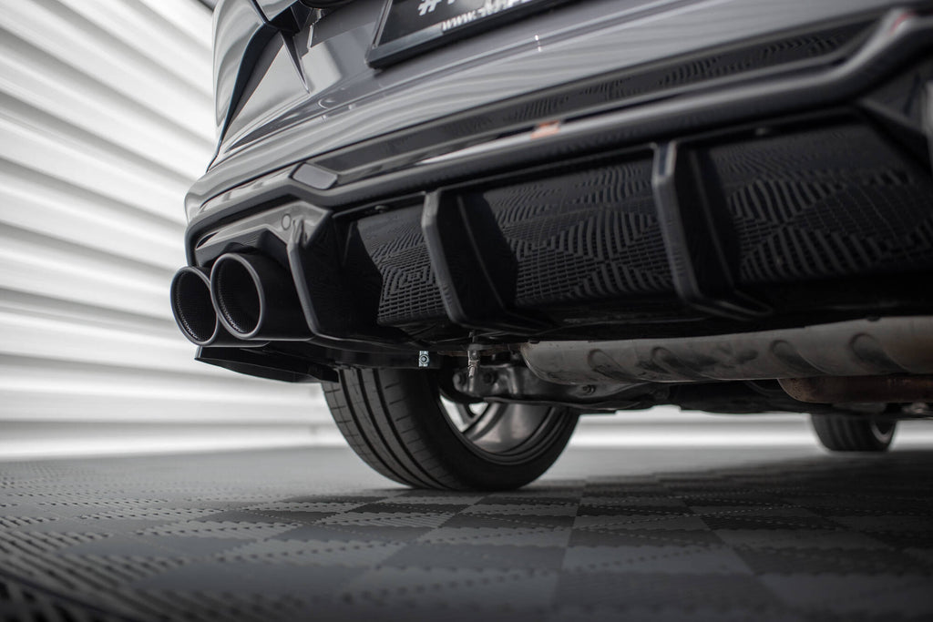 Maxton Design Diffusor Heck Ansatz V.3 passend für Cupra Formentor VZ Mk1 / Mk1 Facelift schwarz Hochglanz