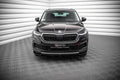 Maxton Design Street+ Spoilerlippe Front Ansatz V.2 passend für Skoda Kodiaq Mk1 Facelift schwarz Hochglanz