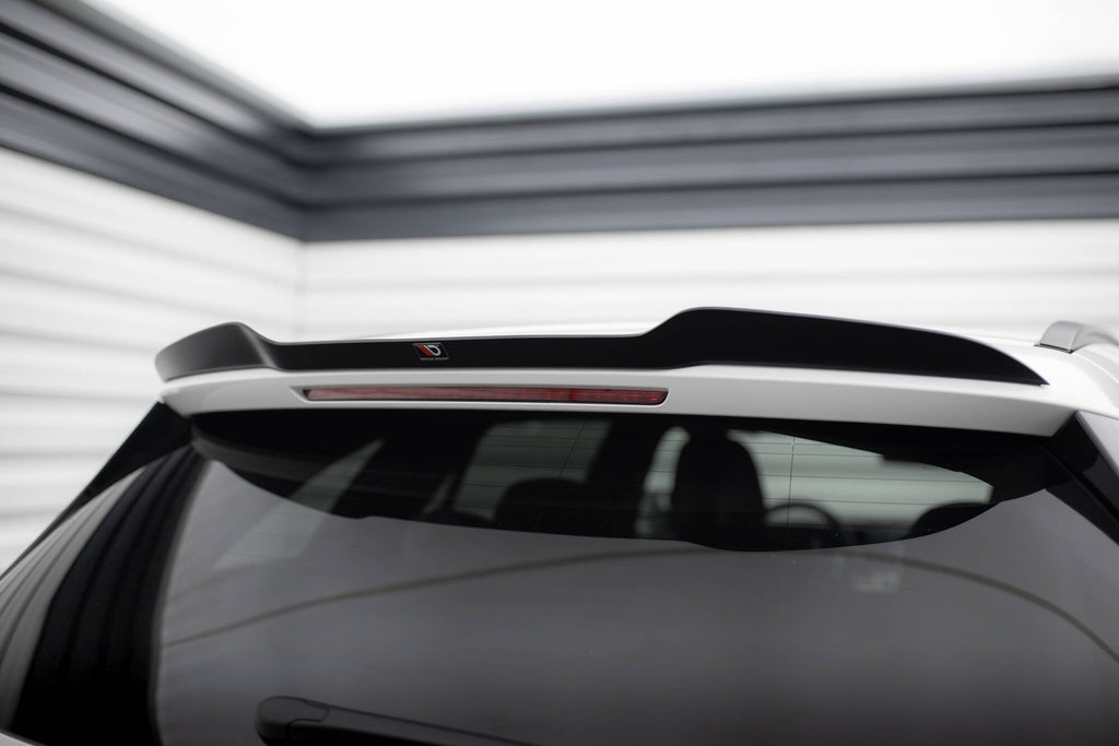 Maxton Design Spoiler CAP passend für Mercedes-Benz C Kombi AMG-Line / 43 AMG S206 schwarz Hochglanz