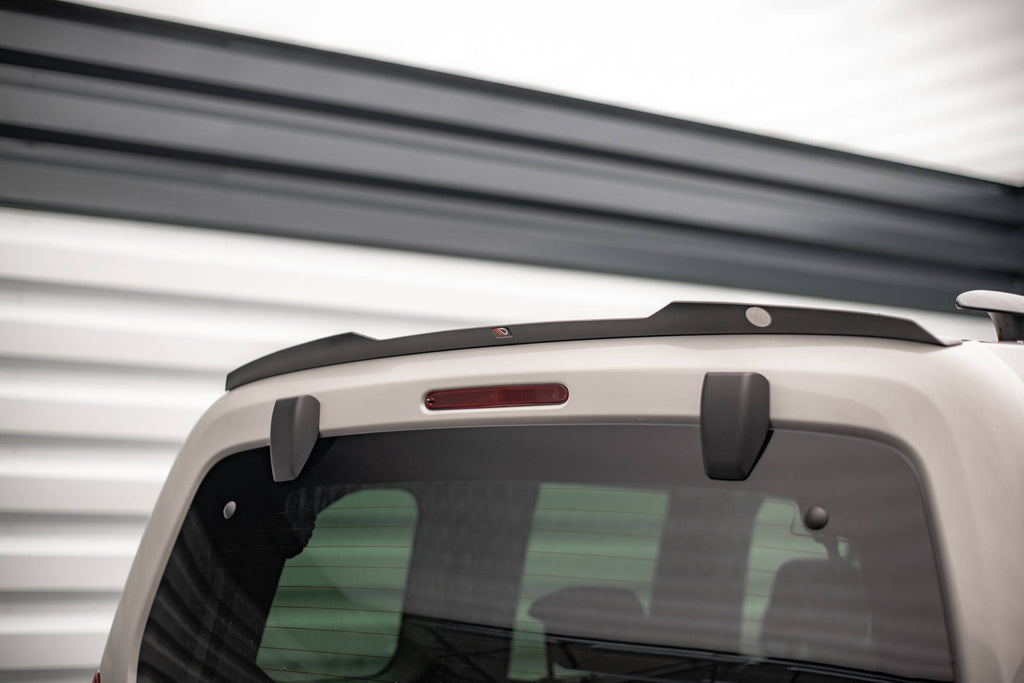 Maxton Design Spoiler CAP passend für Citroen Berlingo Mk3 schwarz Hochglanz