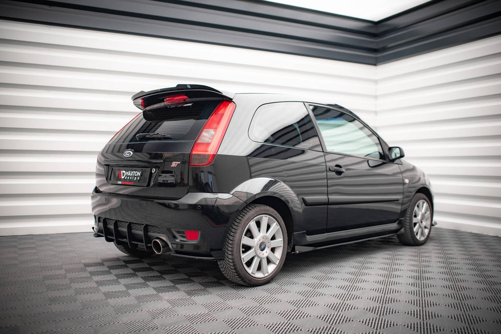 Maxton Design Seitenschweller Flaps passend für Ford Fiesta ST Mk6 schwarz Hochglanz