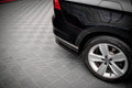 Maxton Design Heck Ansatz Flaps Diffusor passend für VW Passat B8 Facelift schwarz Hochglanz