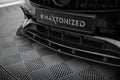 Maxton Design Street Pro Street+ Spoilerlippe Front Ansatz + Flaps passend für Mercedes-Benz A AMG-Line W176 Facelift schwarz Hochglanz