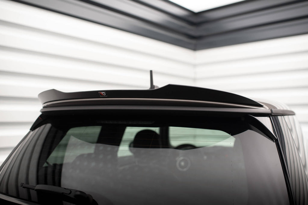 Maxton Design Spoiler CAP passend für Mini Cooper S F56 Facelift schwarz Hochglanz