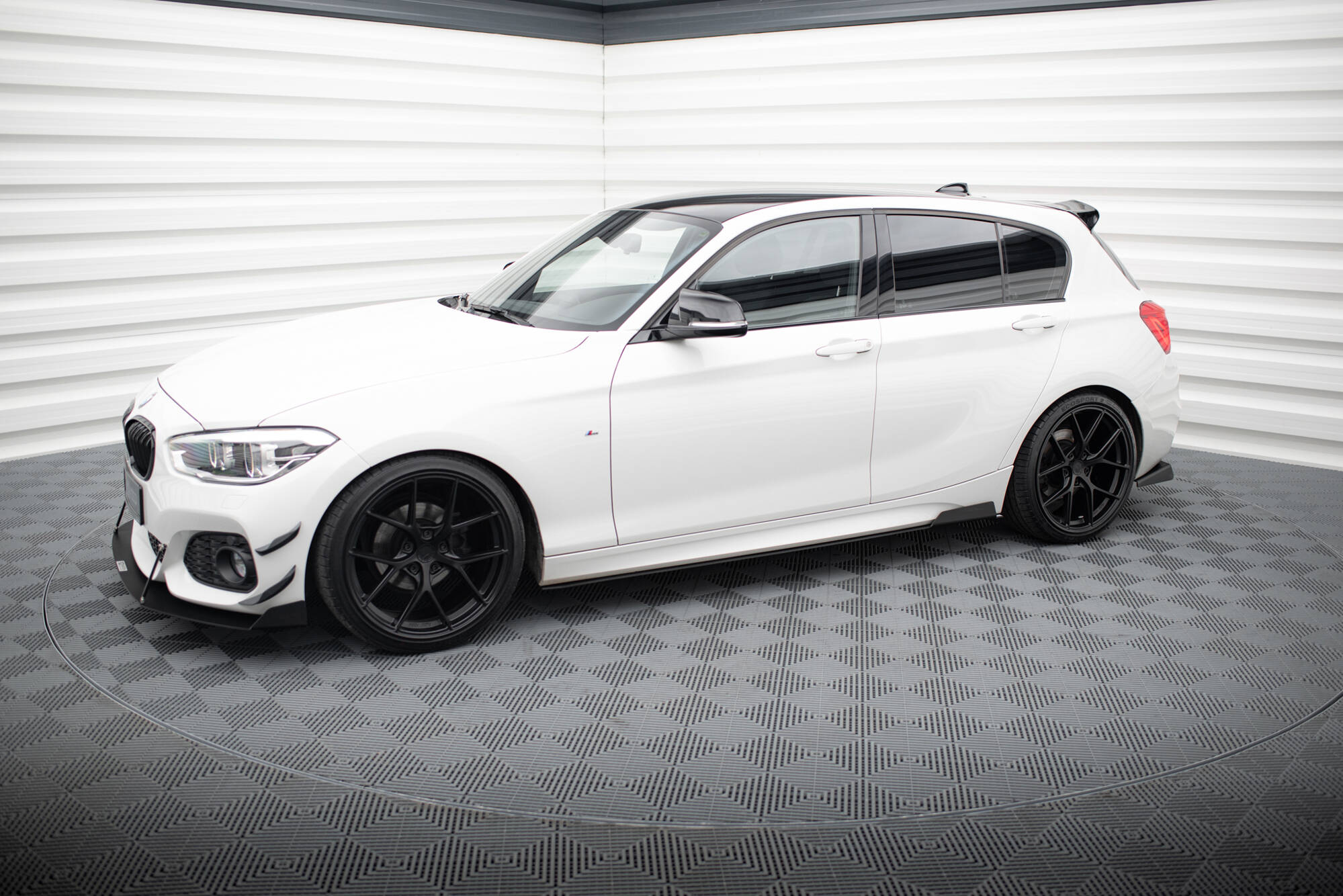 Maxton Design Street+ Seitenschweller Leisten passend für BMW 1er M135i / M140i / M-Paket F21