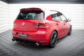 Maxton Design Street Pro Heck Ansatz Flaps Diffusor passend für VW Golf GTI Mk6