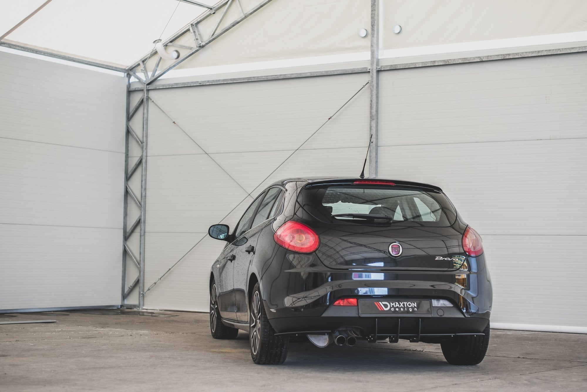 Maxton Design Heckschürze passend für Fiat Bravo Sport Mk.2