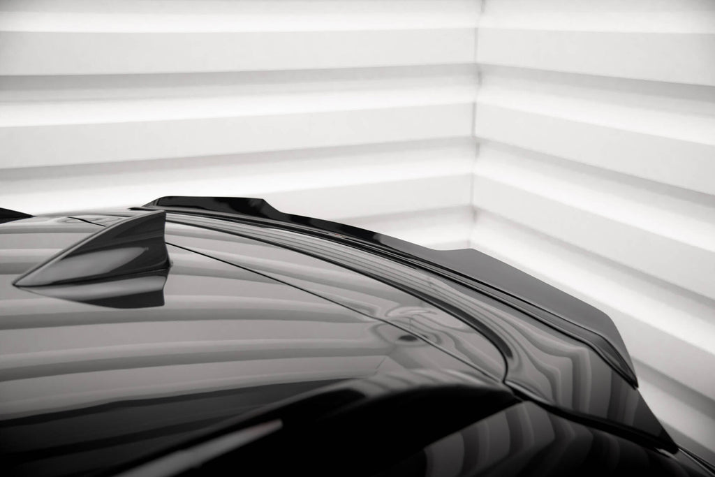 Maxton Design Spoiler CAP passend für Mazda 6 Kombi Mk3 Facelift schwarz Hochglanz