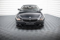Maxton Design Street+ Spoilerlippe Front Ansatz V.1 passend für BMW 6er Coupe E63 / Cabrio E64 schwarz Hochglanz