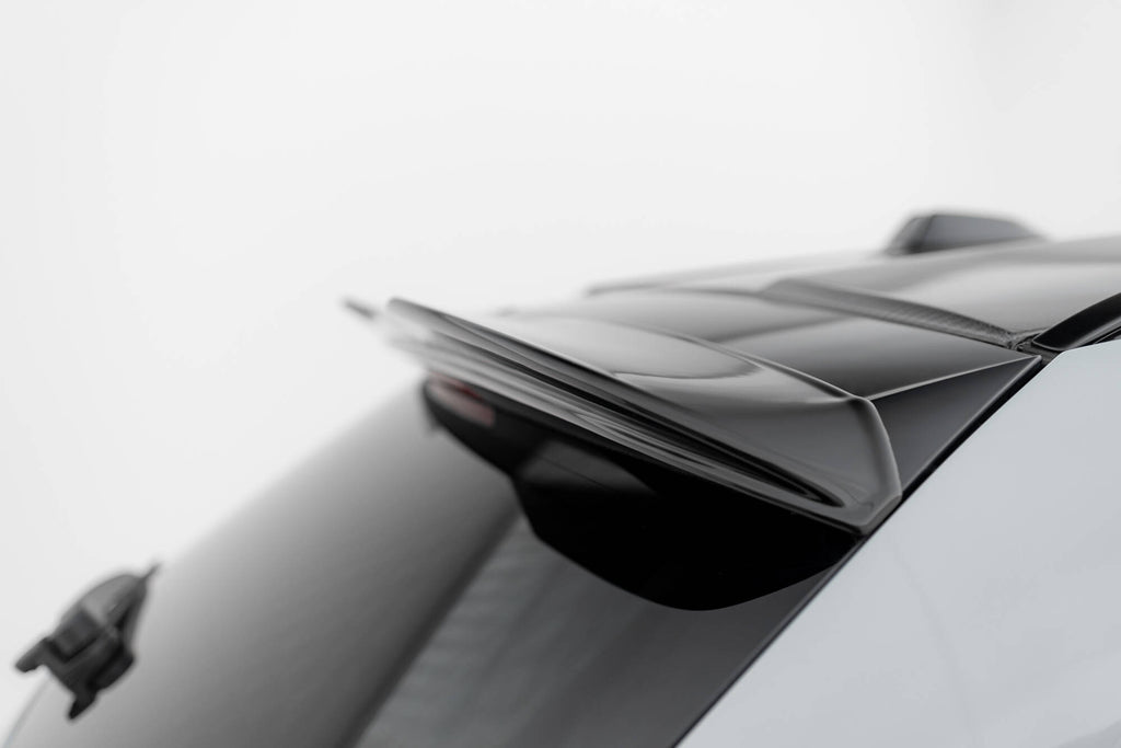 Maxton Design Spoiler CAP 3D passend für BMW 3er Standard / M340 / M-Paket / M3 Touring G21 / G81 schwarz Hochglanz