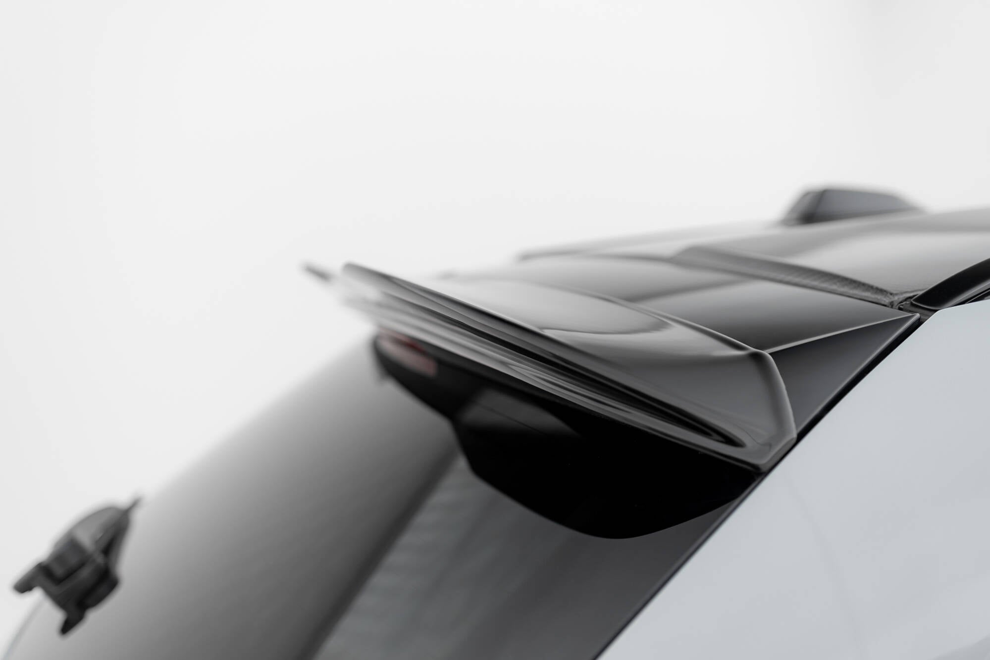 Maxton Design Spoiler CAP 3D passend für BMW 3er Standard / M340 / M-Paket / M3 Touring G21 / G81 schwarz Hochglanz