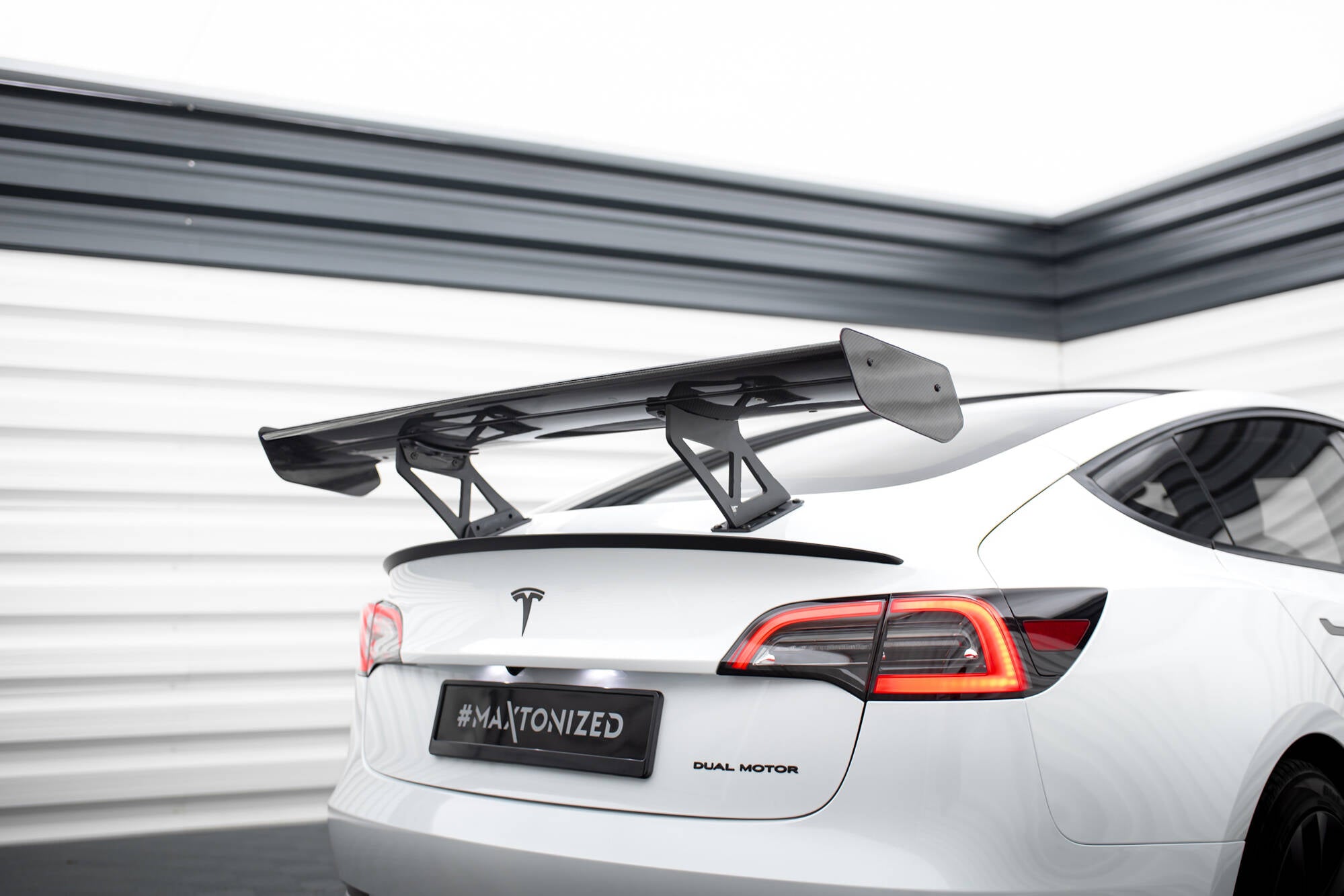 Maxton Design Carbon Spoiler Tesla Model 3 für Tesla Model 3 Mk1