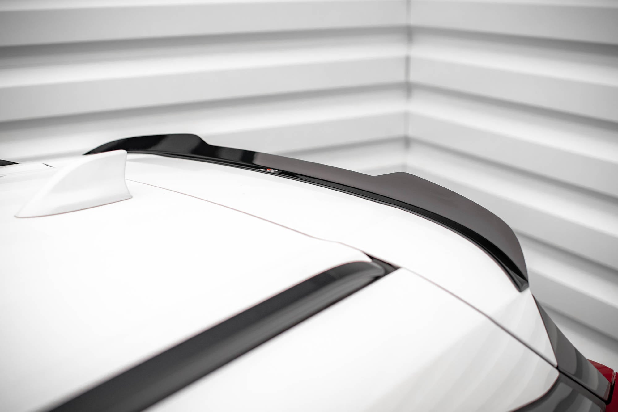 Maxton Design Spoiler CAP passend für Honda Civic Tourer Mk9 schwarz Hochglanz