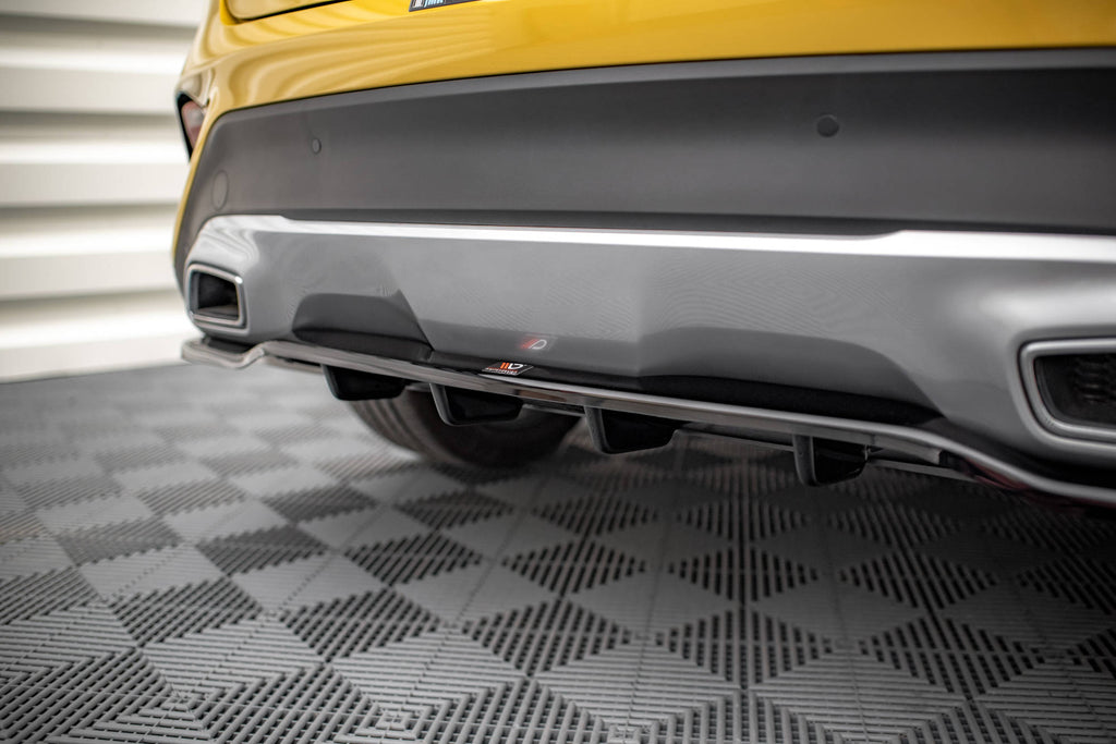 Maxton Design Street+ Mittlerer Diffusor RACE passend für Kia XCeed Mk1 schwarz Hochglanz