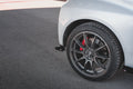 Maxton Design Street Pro Heck Ansatz Flaps Diffusor + Flaps passend für Toyota GR Yaris Mk4 schwarz Hochglanz
