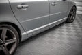 Maxton Design Street+ Seitenschweller Leisten passend für Volvo V70 Mk3 schwarz Hochglanz