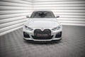 Maxton Design Street Pro Street+ Spoilerlippe Front Ansatz passend für BMW 4er Gran Coupe M-Paket G26