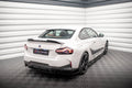 Maxton Design Heck Ansatz Flaps Diffusor V.2 passend für BMW 2 Coupe M-Paket G42 schwarz Hochglanz