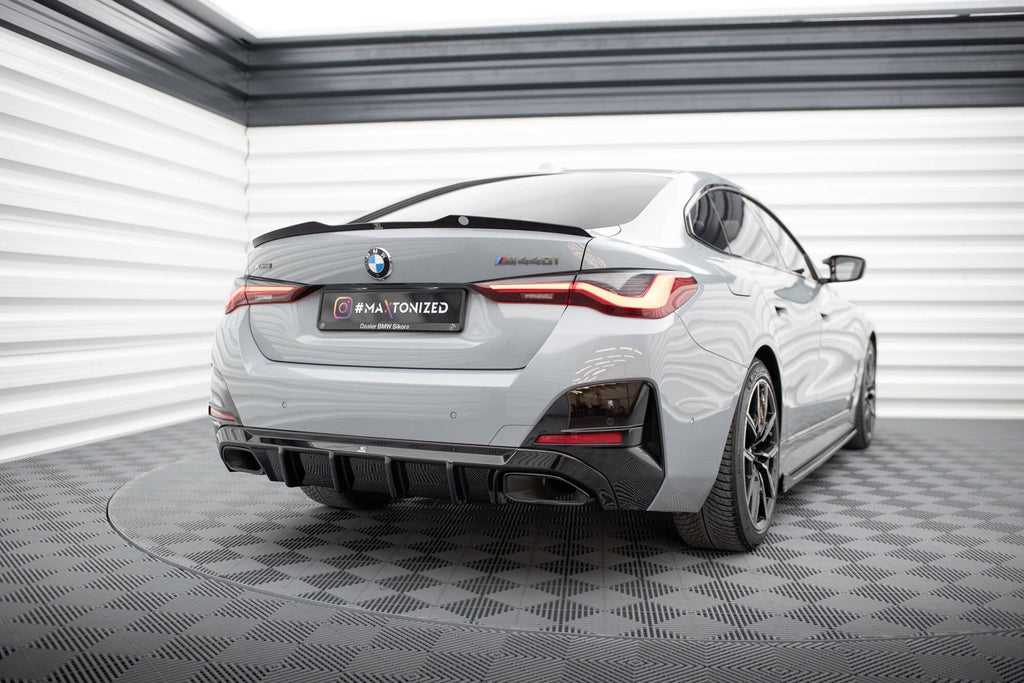 Maxton Design Diffusor Heck Ansatz passend für BMW M440i Gran Coupe G26
