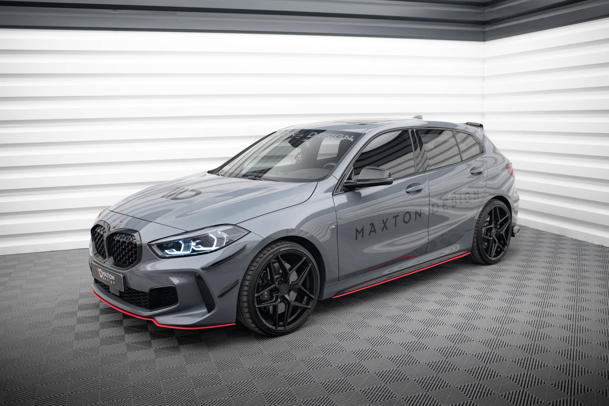 Maxton Design Street+ Seitenschweller Leisten V.2 passend für BMW 1er M-Paket / M135i / 128ti