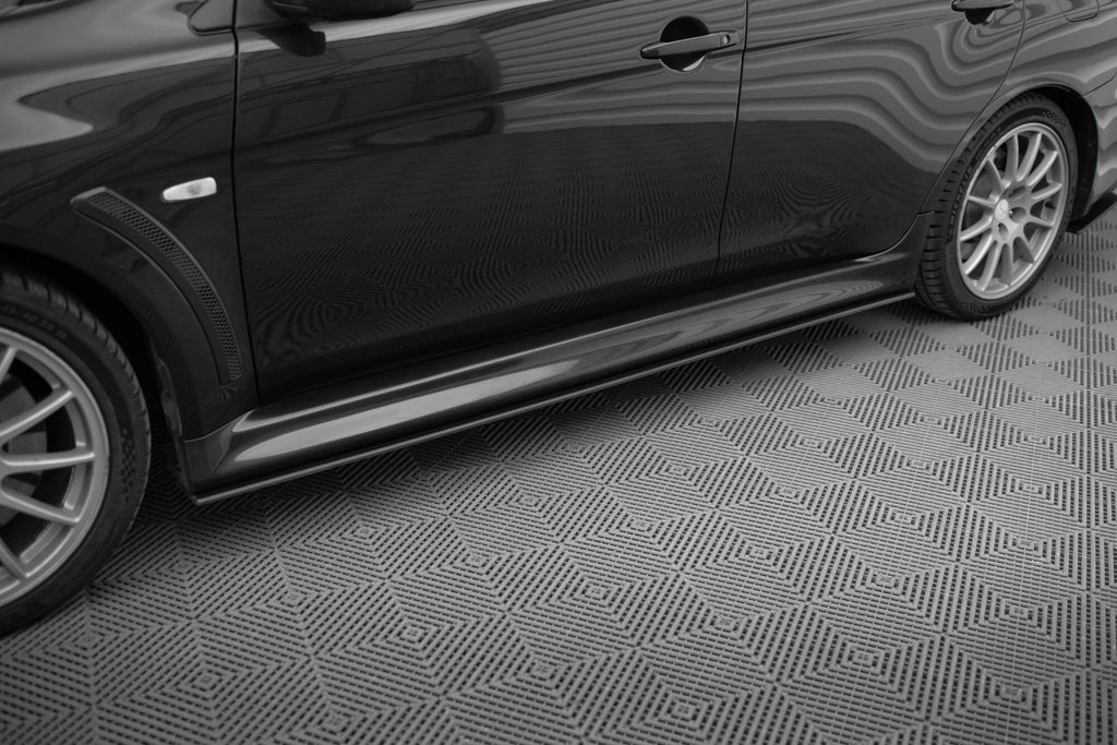 Maxton Design Street Pro Street+ Seitenschweller Leisten passend für Mitsubishi Lancer EVO X