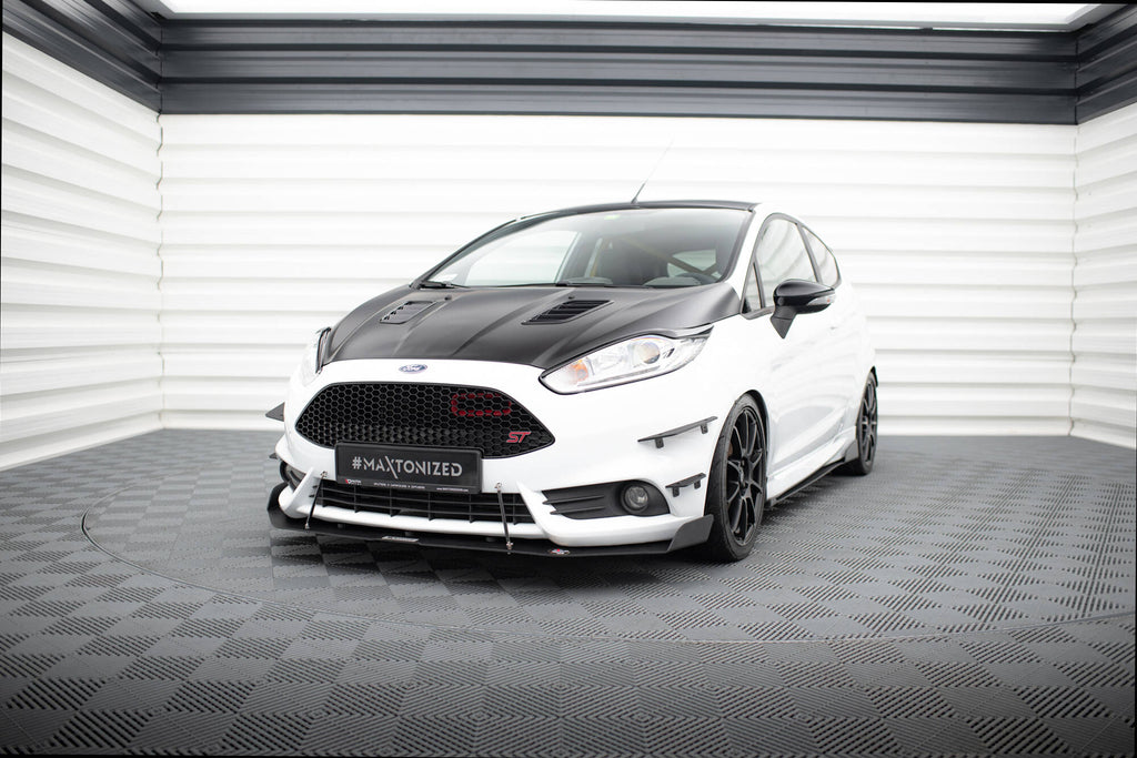 Maxton Design Front Sport Diffusor V.2 Ford Fiesta ST Mk7 FL für Ford Fiesta ST