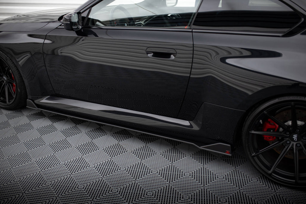 Maxton Design Street Pro Street+ Seitenschweller Leisten V.2 passend für BMW M2 G87
