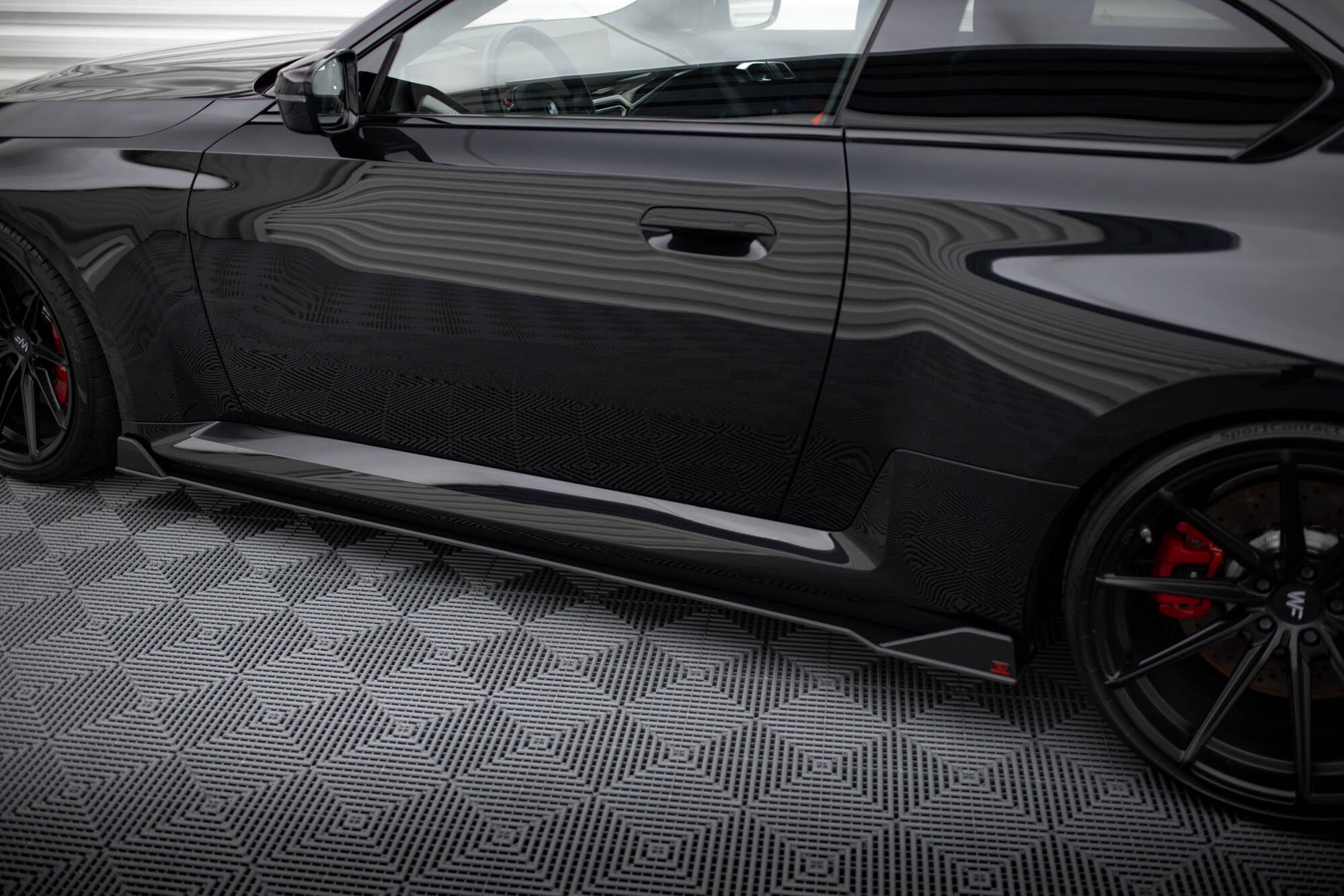 Maxton Design Street Pro Street+ Seitenschweller Leisten V.2 passend für BMW M2 G87