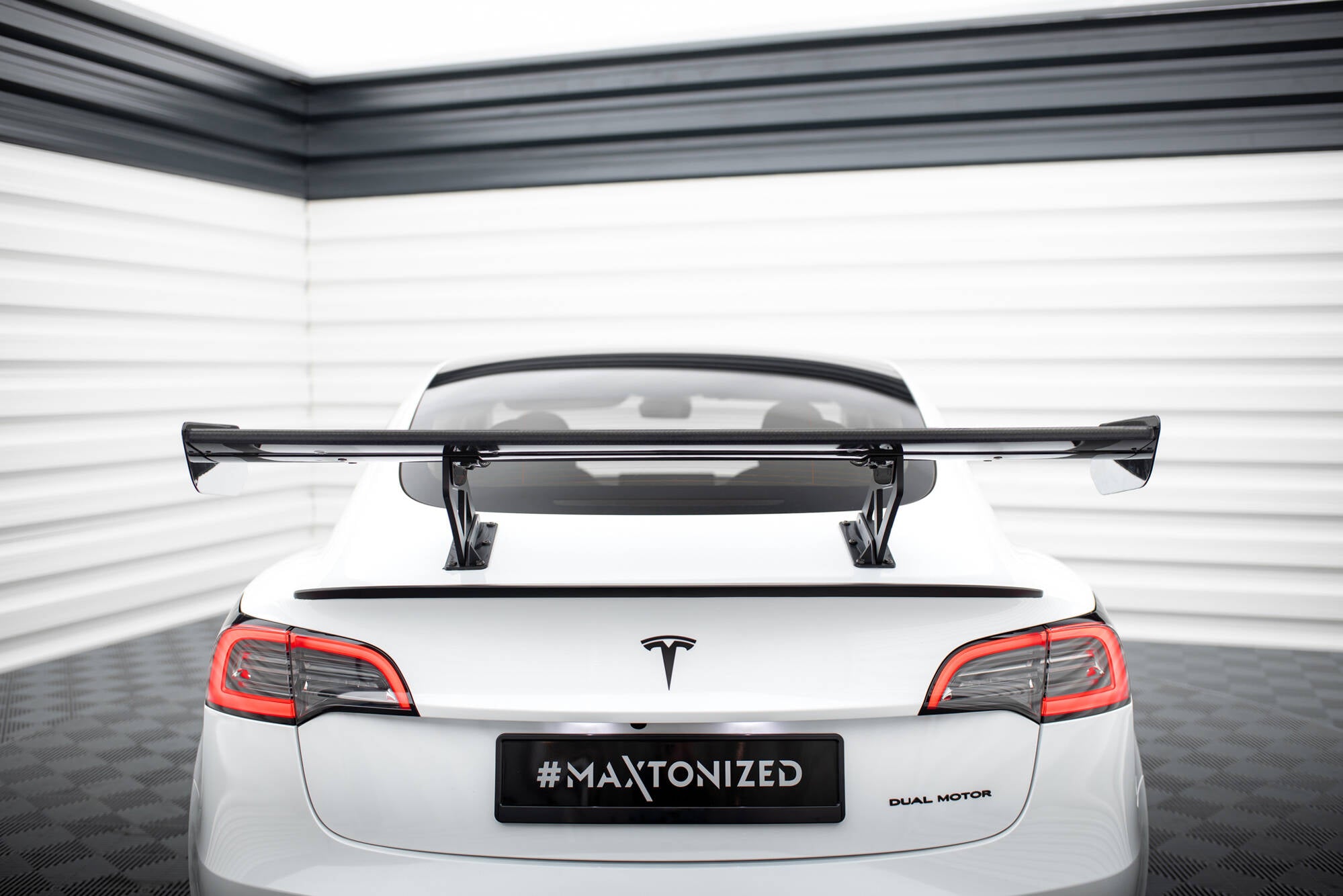 Maxton Design Carbon Spoiler Tesla Model 3 für Tesla Model 3 Mk1
