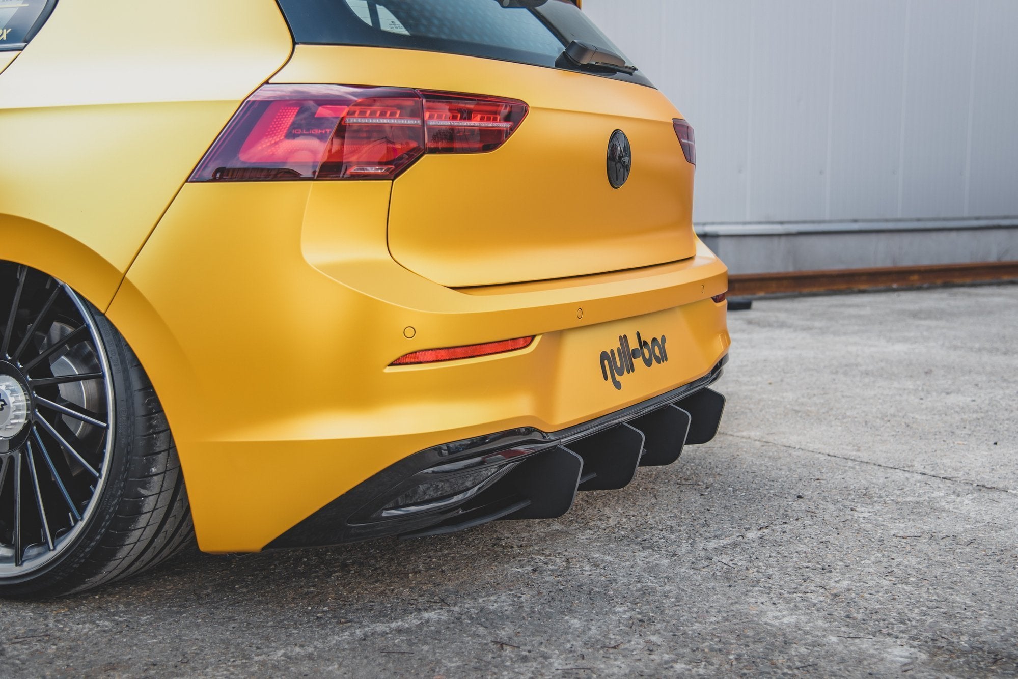 Maxton Design Robuste Racing Heckschürze V.2 passend für VW Golf Hatchback Mk8 / Mk8 Facelift
