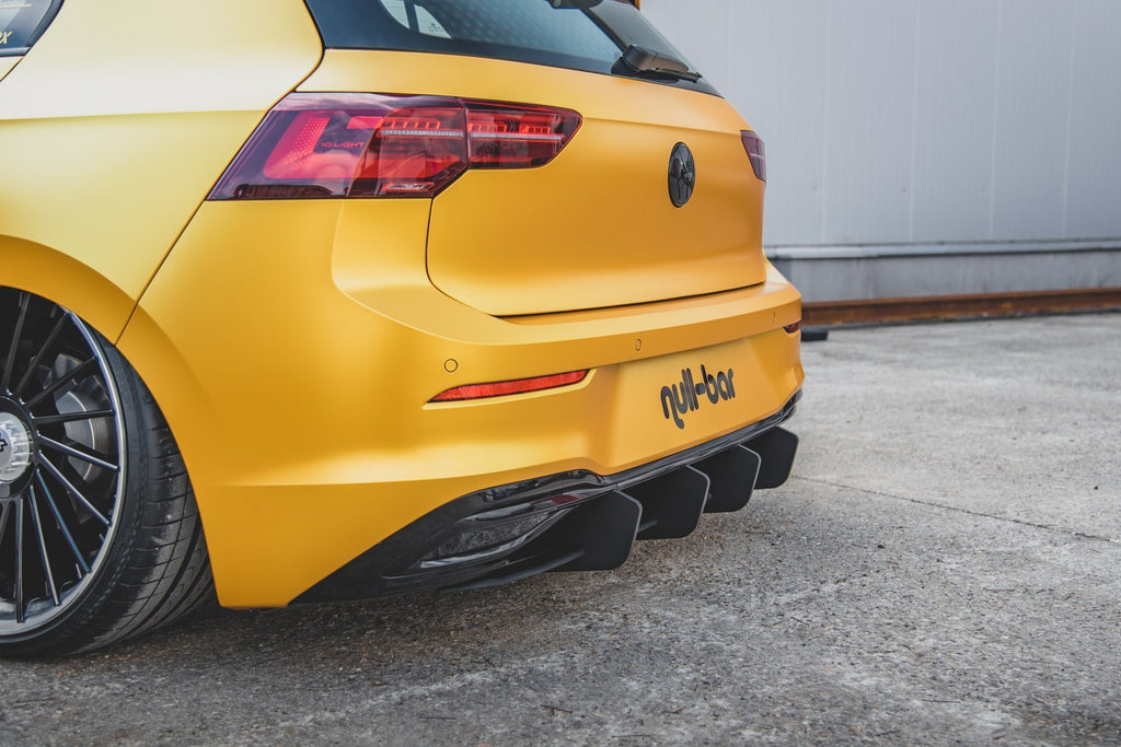 Maxton Design Robuste Racing Heckschürze V.2 passend für VW Golf Hatchback Mk8 / Mk8 Facelift