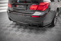Maxton Design Street+ Mittlerer Diffusor RACE passend für BMW 7 M-Paket F01 schwarz Hochglanz