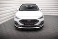 Maxton Design Street+ Spoilerlippe Front Ansatz V.6 passend für Ford Focus ST / ST-Line Mk4 Facelift schwarz Hochglanz