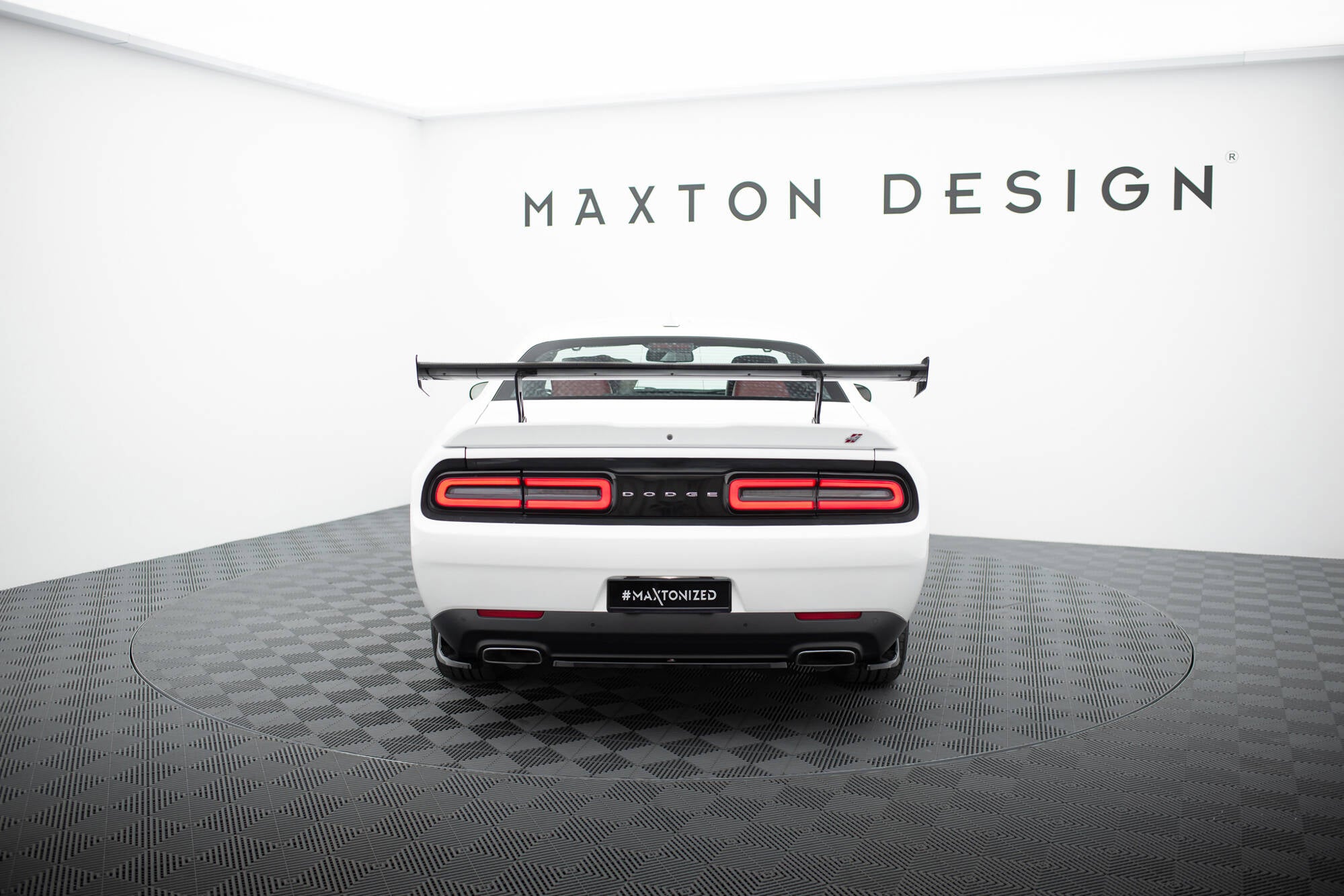 Maxton Design Carbon Spoiler Dodge Challenger Mk3 für Dodge Challenger MK3 Facelift