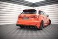 Maxton Design Diffusor Heck Ansatz V.2 passend für Audi RS3 Sportback 8V Facelift