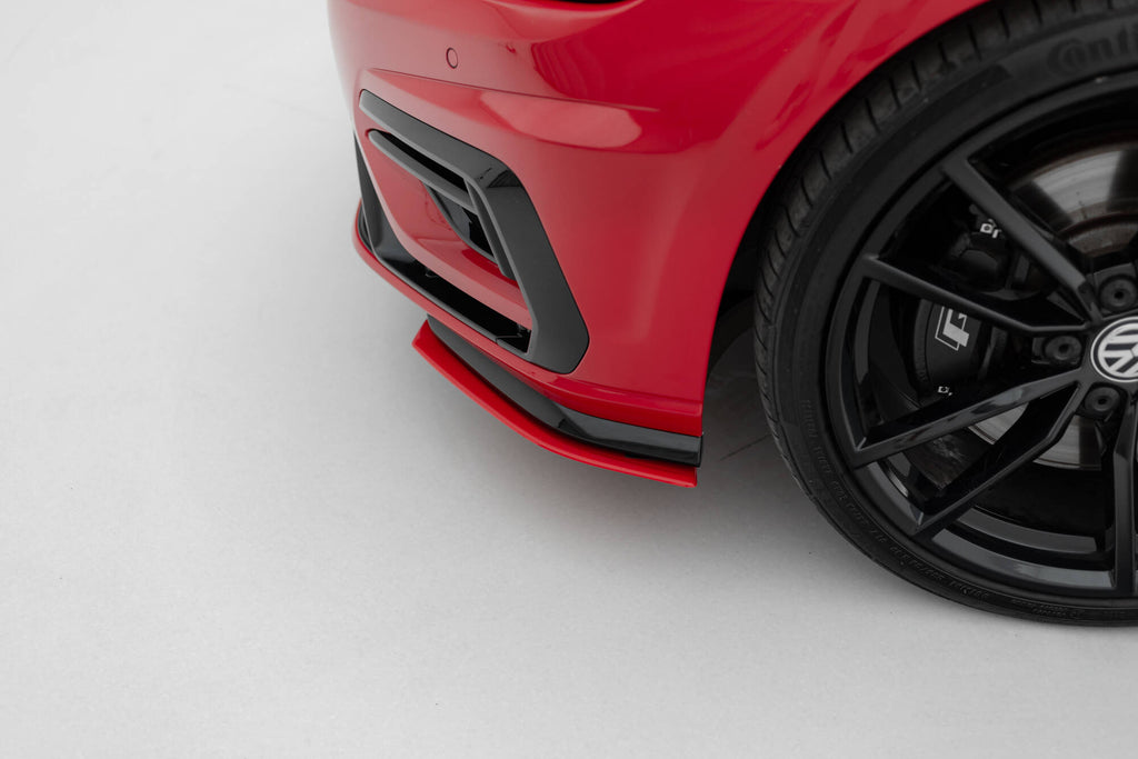 Maxton Design Front Ansatz für VW Golf R / R-Line Mk7 Facelift
