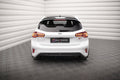 Maxton Design Diffusor Heck Ansatz V.3 passend für Ford Focus Hatchback ST Mk4 schwarz Hochglanz
