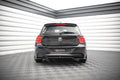 Maxton Design Street+ Mittlerer Diffusor RACE passend für BMW 1er F20 schwarz Hochglanz