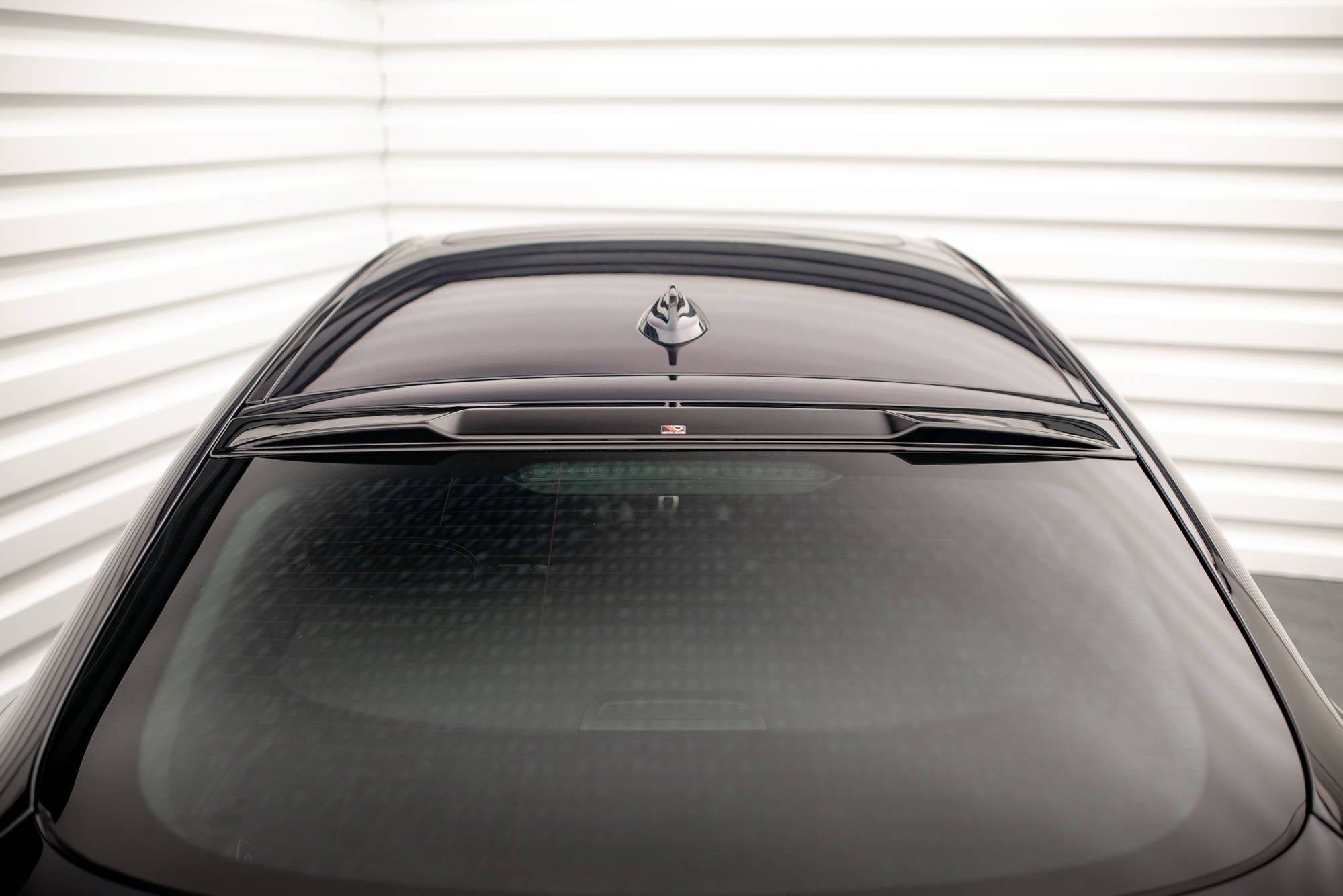 Maxton Design Heckscheiben Spoiler für BMW X6 M-Paket F16 Carbon Look