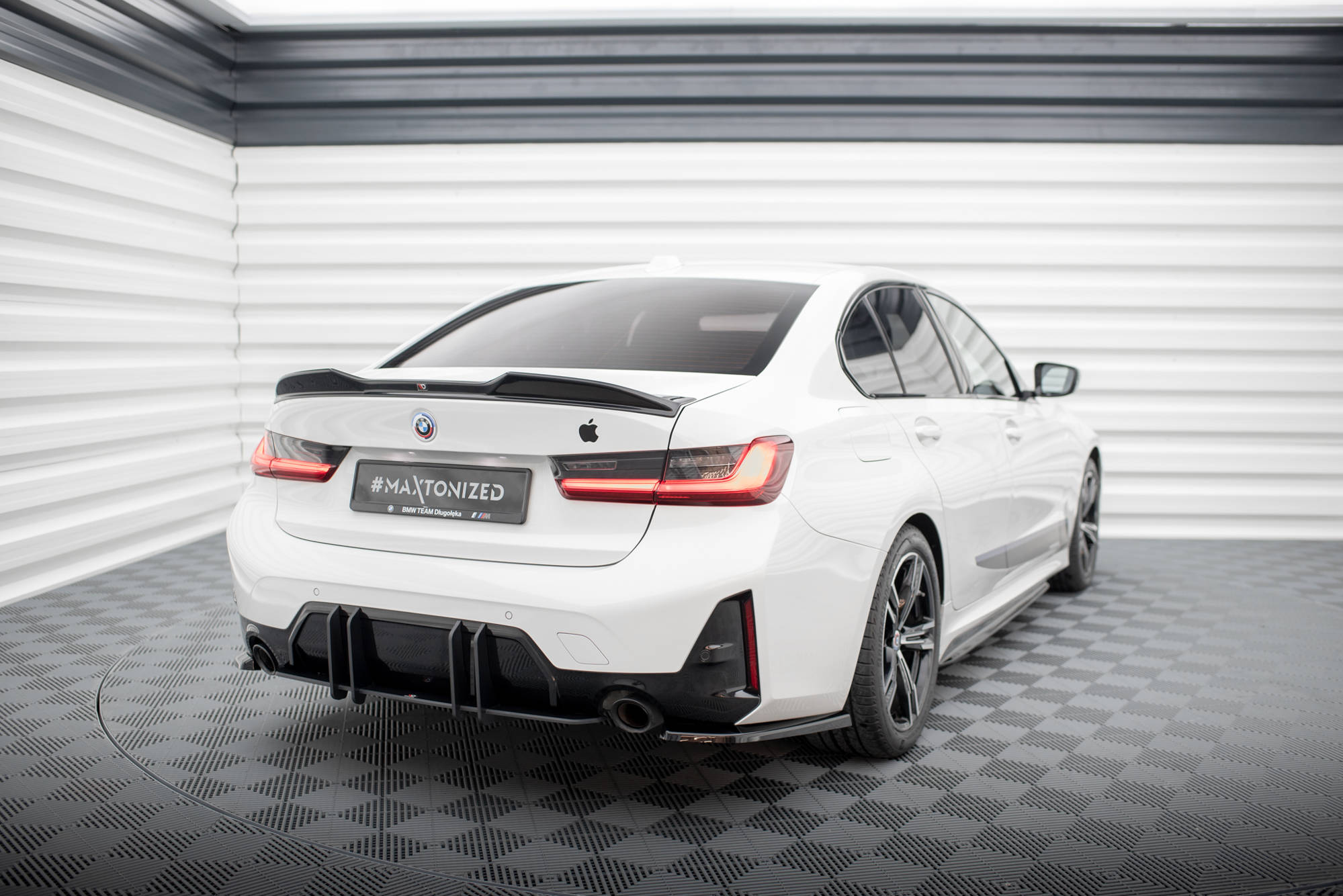 Maxton Design Street Pro Heckschürze passend für BMW 3er M-Paket G20 / G21 Facelift